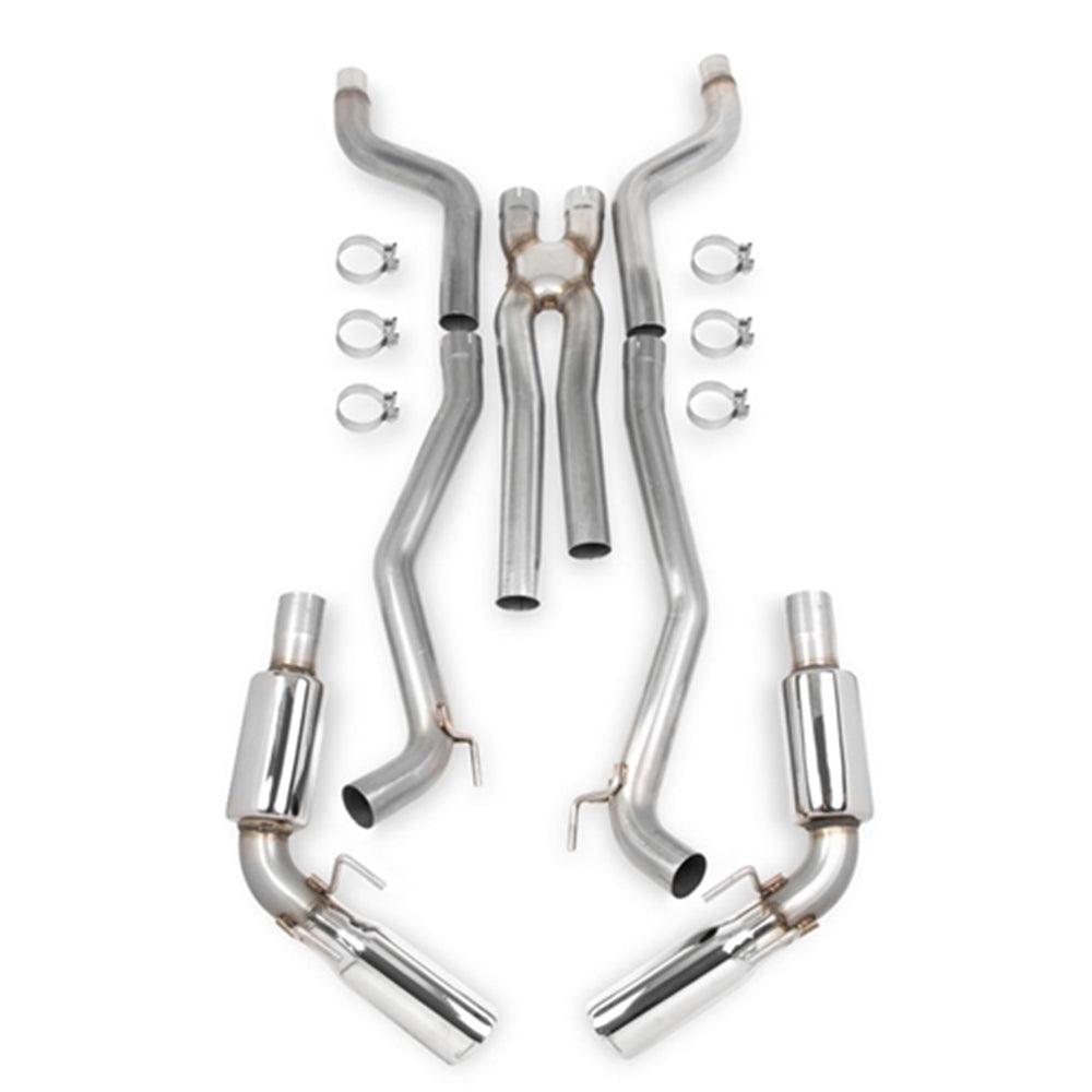 Hooker 2014-2015 Camaro SS 6.2L- V8 304SS 3" Cat-Back Exhaust System + X-Pipe (with mufflers) 70501305-RHKR