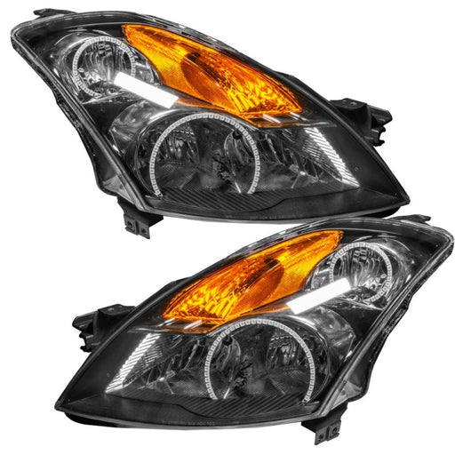 Oracle 07-09 Nissan Altima Sedan SMD HL - Black - ColorSHIFT w/ BC1 Controller ORACLE Lighting Headlights