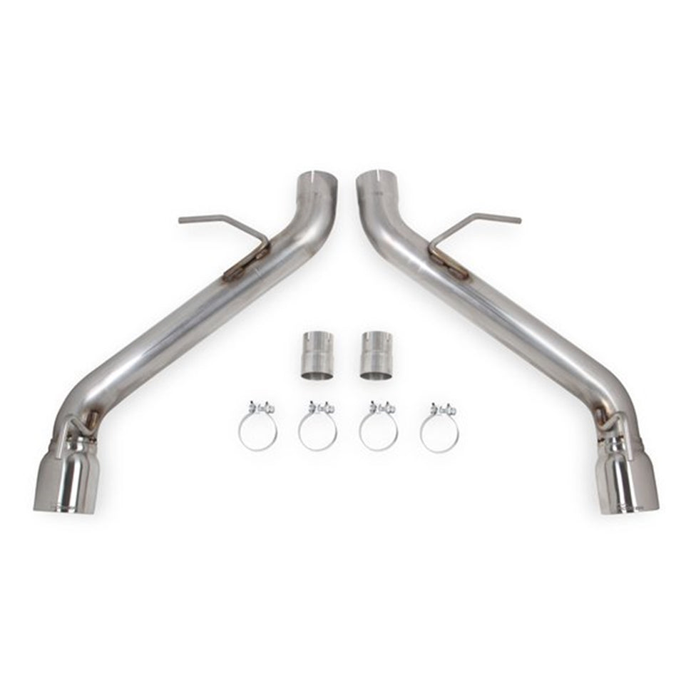 HOOKER 2016-2021 Chevrolet Camaro SS A8 V8, 6.2L 304SS Axle-Back Exhaust System Without Mufflers (Designed to fit Auto Transmission) 70401334-RHKR