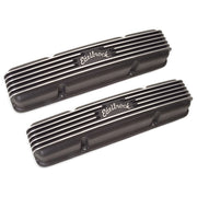 Edelbrock Valve Cover Classic Series Chevrolet 1959-1986 262-400 CI V8 Black Edelbrock Valve Covers