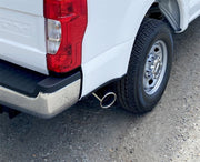 Gibson 20-21 Ford F250/F350 Super Duty Crew Cab (Short Bed) Cat-Back Exhaust - Stainless Gibson Catback