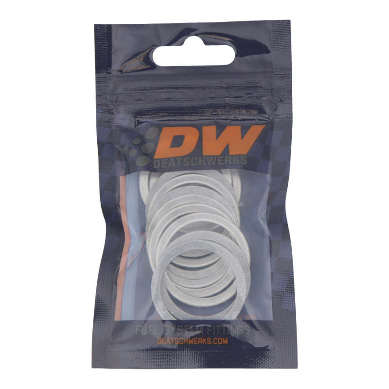 DeatschWerks -10 AN Aluminum Crush Washer (Pack of 10) DeatschWerks Hardware - Singles