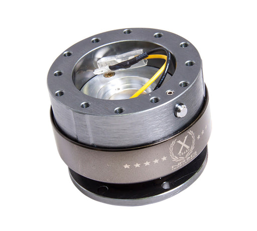 NRG Quick Release Gen 2.0 - Gunmetal Body / Titanium Chrome Ring NRG Quick Release Adapters