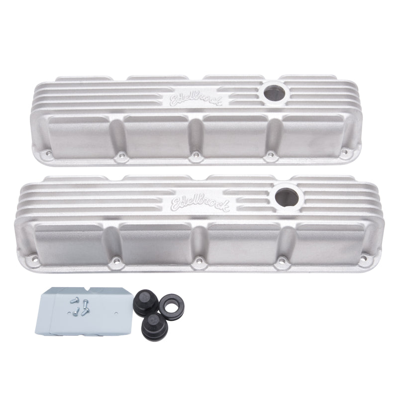 Edelbrock Valve Cover Classic Series Chrysler Magnum V8 Satin Edelbrock Valve Covers