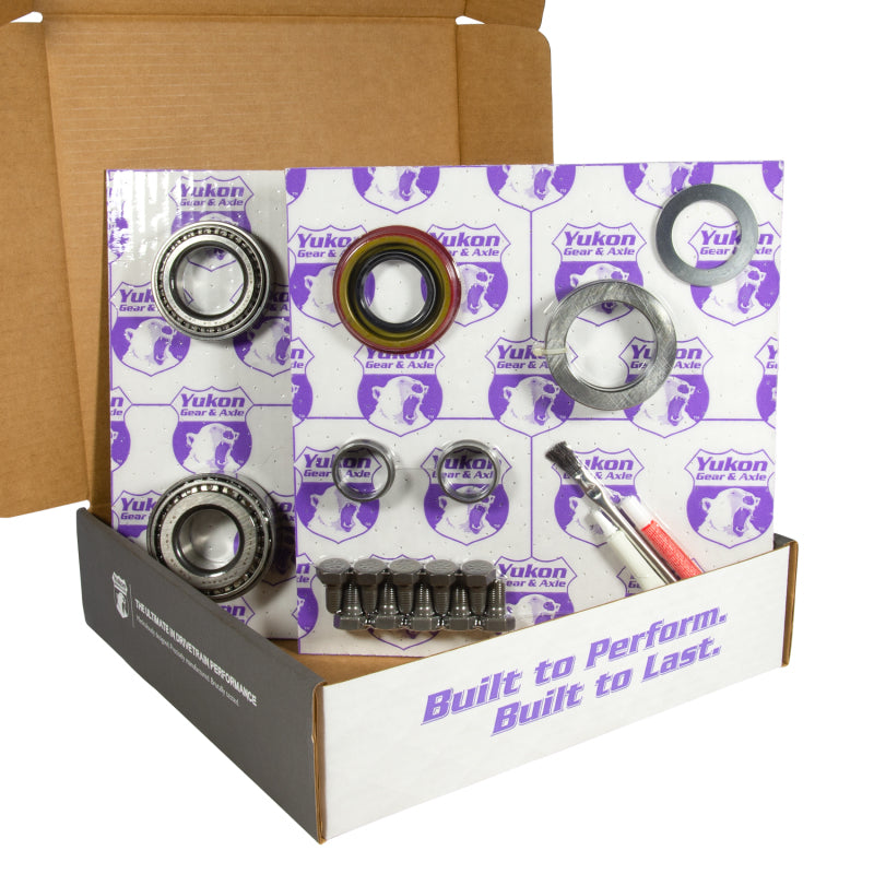 Yukon Gear 7.5in/7.625in GM 3.42 Rear Ring & Pinion Install Kit 28 Spline Positraction Axle Bearings Yukon Gear & Axle Differential Install Kits