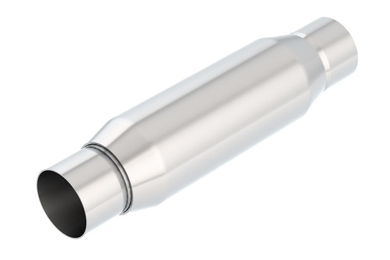 Borla CrateMuffler Resonator Option 2.25in Center/Center 3.5in Round x 10in Borla Muffler