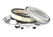 Ford Racing Polished Slant Edge Air Cleaner Ford Racing Air Filters - Universal Fit