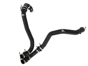 aFe 21-22 Ford F-150/Raptor V6-3.5L (tt) BladeRunner 2.5in Aluminum Hot Charge Pipe Black aFe Intercoolers