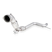Stainless Works 2015-16 Mustang Downpipe 3in High-Flow Cats Factory Connection Stainless Works Downpipes