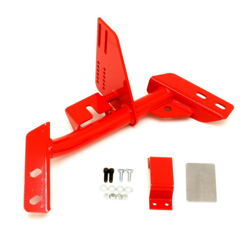 BMR 84-92 3rd Gen F-Body Torque Arm Relocation Crossmember TH400 - Red BMR Suspension Crossmembers