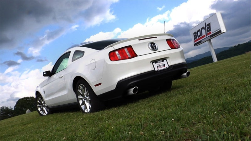 Borla 11-14 Ford Mustang 3.7L 6cyl Aggressive ATAK Exhaust (rear section only) Borla Catback