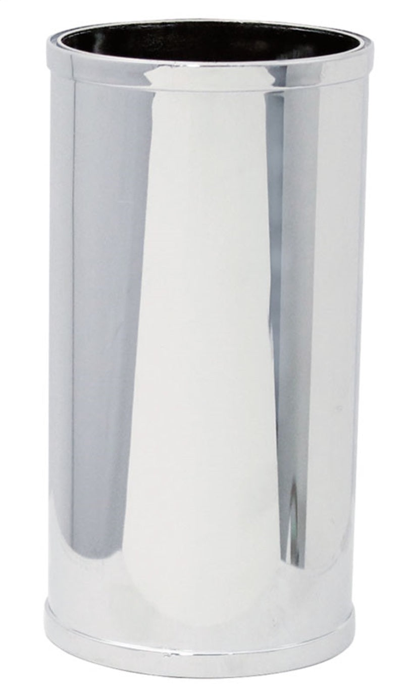 Spectre Straight Intake Tube 3in. OD x 6in. L - Chrome Spectre Plastic Tubing