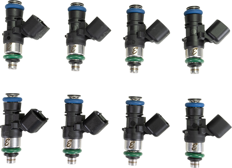 Edelbrock Precision-Flow Fuel Injector (42 lb/hr) - Set of 8 Edelbrock Fuel Injectors - Single