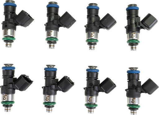 Edelbrock Precision-Flow Fuel Injector (42 lb/hr) - Set of 8 Edelbrock Fuel Injectors - Single