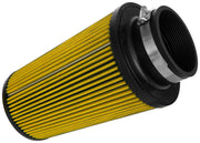 Airaid Universal Air Filter - Cone 3-1/2 FLG x 6in B x 4-5/8in T x 9 H Airaid Air Filters - Universal Fit
