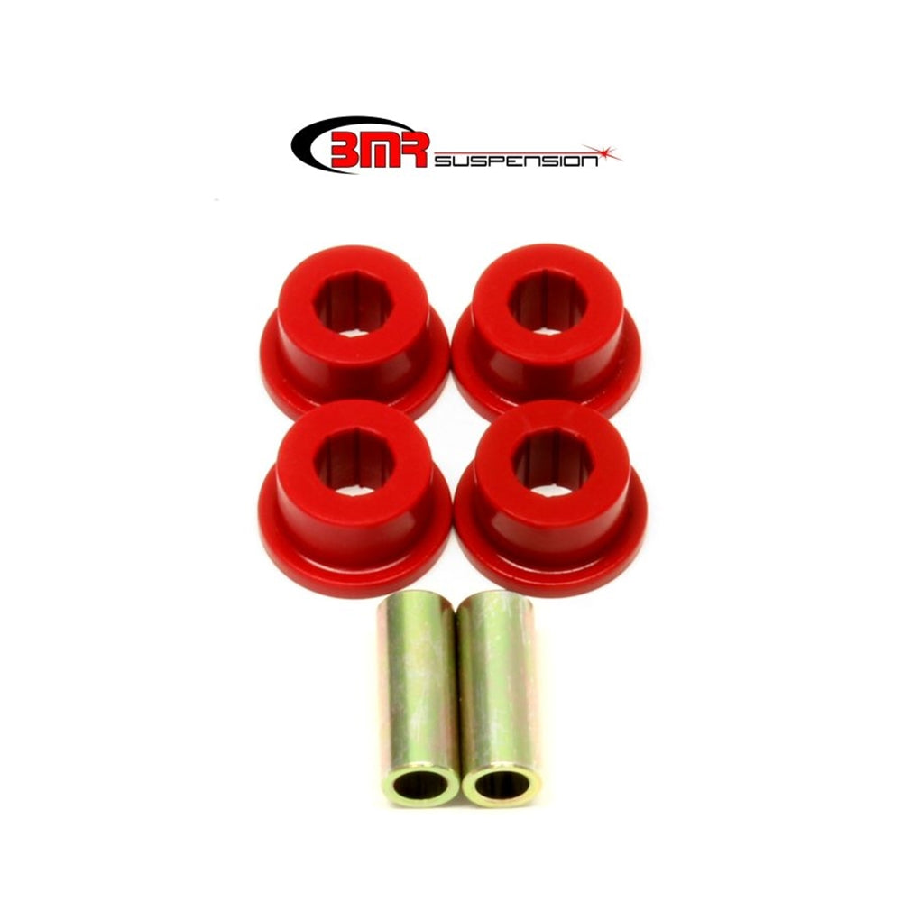 BMR 10-15 5th Gen Camaro Rear Outer Trailing Arm Bushing Kit - Red BK006