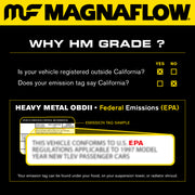 MagnaFlow Direct Fit Catalytic Converter96-98 Explorer 4.0L code Magnaflow Catalytic Converter Direct Fit