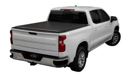 Access LOMAX Tri-Fold Cover Black Urethane Finish 14-18 Chevrolet Silverado 1500 - 5ft 8in Bed B3020019 SILVERADO