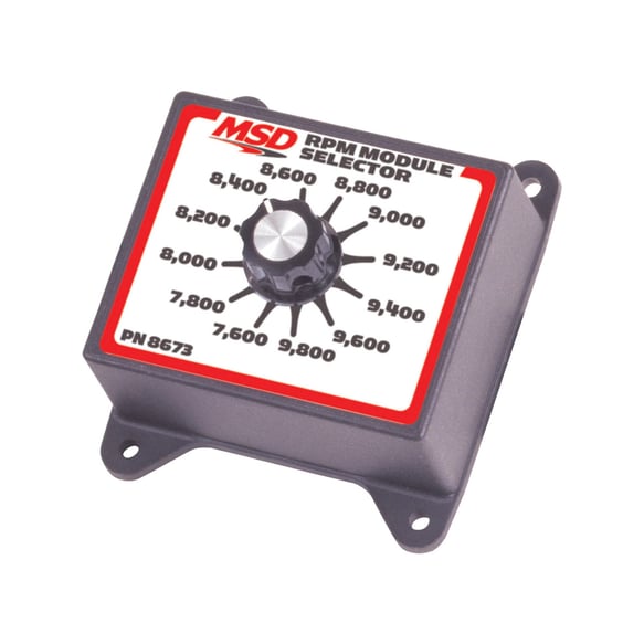 RPM Module Selector, 7.6K-9.8K 8673 MSD Autoparts