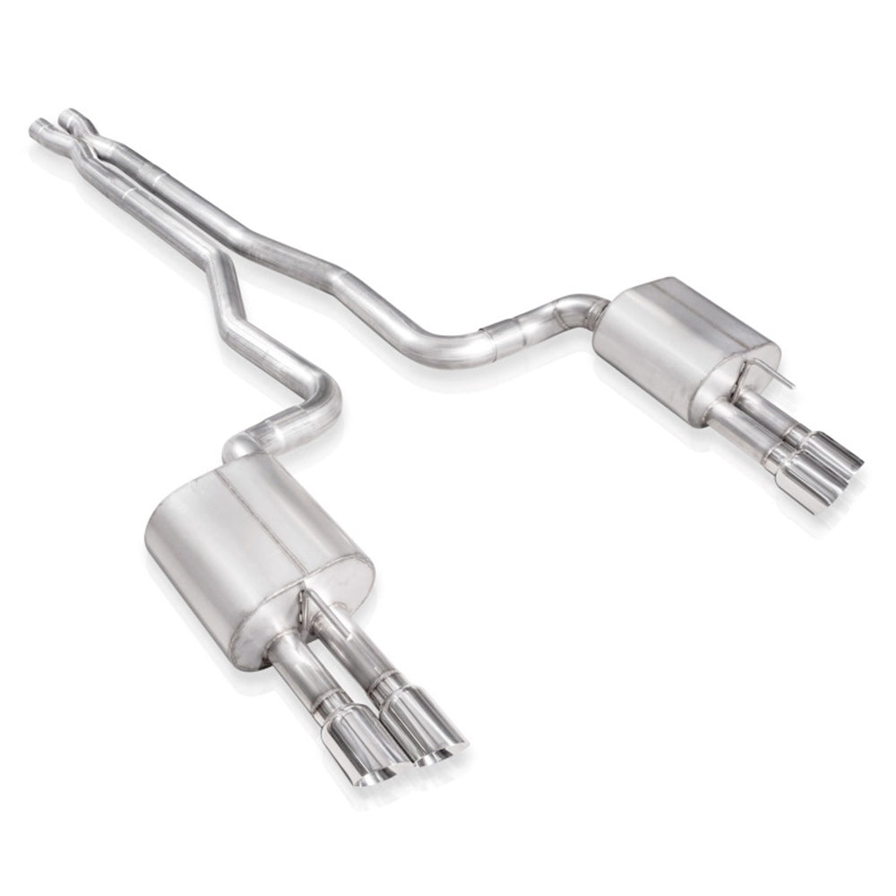 Stainless Works 2014-16 Chevy SS Exhaust 3in X-Pipe Chambered Mufflers Polished Tips SS14CBHDR