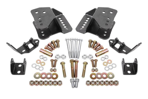 BMR 78-87 G-Body Rear Coilover Conversion Kit - Black Hammertone BMR Suspension Coilover Components