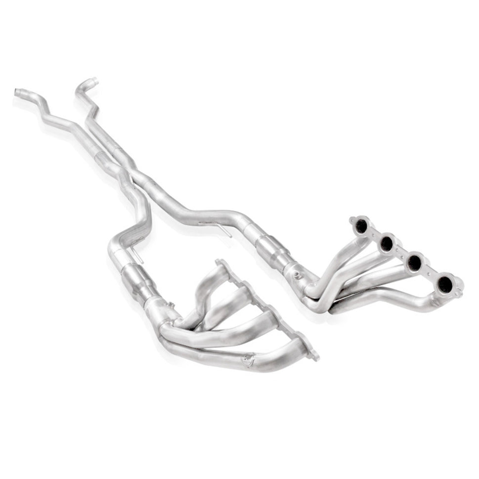 Stainless Works 2014-16 Chevy SS 6.2L Headers 1-7/8in Primaries 3in X-Pipe High-Flow Cats Factory Connection SS14HCAT