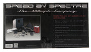 Spectre 10-11 Chevy Camaro V6-3.6L F/I Air Intake Kit - Clear Anodized w/Red Filter Spectre Cold Air Intakes