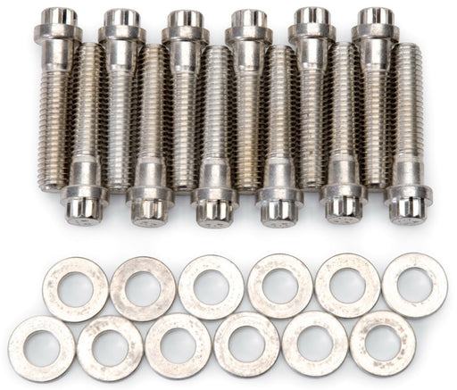 Edelbrock Plated Intk Bolt Kit for 2176 Edelbrock Hardware Kits - Other