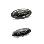 Ford Racing 20-22 Super Duty Black Oval Kit w/o Camera Ford Racing Other Body Components