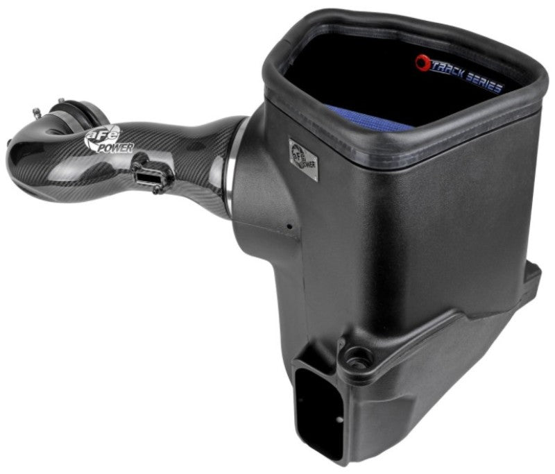 aFe 19-20 GM Trucks 5.3L/6.2L Track Series Carbon Fiber Cold Air Intake System With Pro 5R Filters aFe Cold Air Intakes