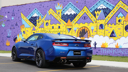 Corsa 2017-2024 Chevrolet Camaro SS 6.2L V8 2.75in Polished Sport Axle-Back Exhaust CORSA Performance Axle Back