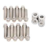 Edelbrock Plated Intk Bolt Kit for 2161 Edelbrock Hardware Kits - Other