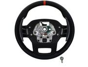 Ford Racing 2021+ F-150 Raptor Steering Wheel Kit - Black Ford Racing Steering Wheels