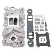 Edelbrock Manifold Installation Kit Performer RPM SBC 1957-1986 Natural Finish Edelbrock Intake Manifolds