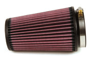 K&N Filter Universal Rubber Filter 3 1/2 inch Flange 4 5/8 inch Base 3 1/2 inch Top 7 inch Height K&N Engineering Air Filters - Universal Fit