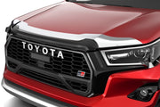 Husky Liners 20-26 Toyota Hilux Aeroskin Hood Protector - Chrome Husky Liners Hood Deflectors