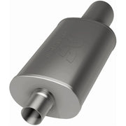 MagnaFlow Muffler W/Tip Mag SS 14X5X8 2.25/4. Magnaflow Muffler