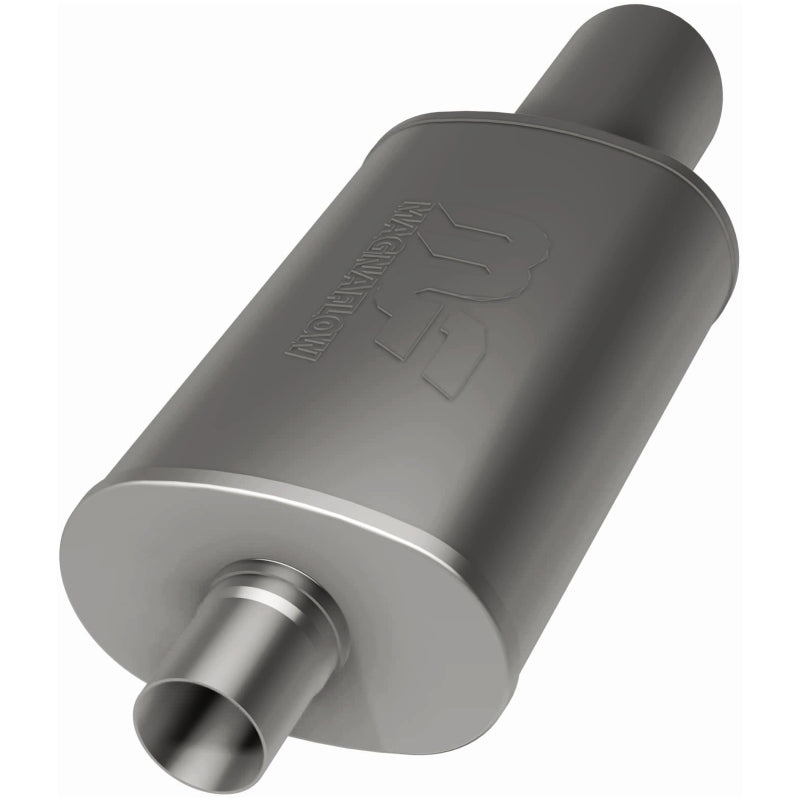 MagnaFlow Muffler W/Tip Mag SS 14X5X8 2.25/4. Magnaflow Muffler