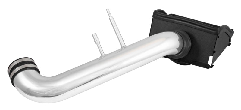 Spectre 15-18 Ford F150 V8-5.0L F/I Air Intake Kit - Polished w/Red Filter Spectre Cold Air Intakes