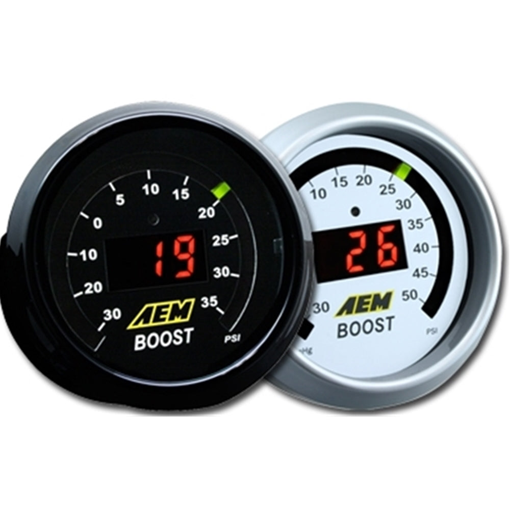 AEM 52mm Boost Digital Gauge -30-35psi 30-4406