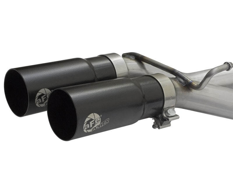 aFe Rebel Exhausts Cat-Back SS Ford F-150 04-08 V8 4.6/5.4L w/ Black Tips aFe Catback