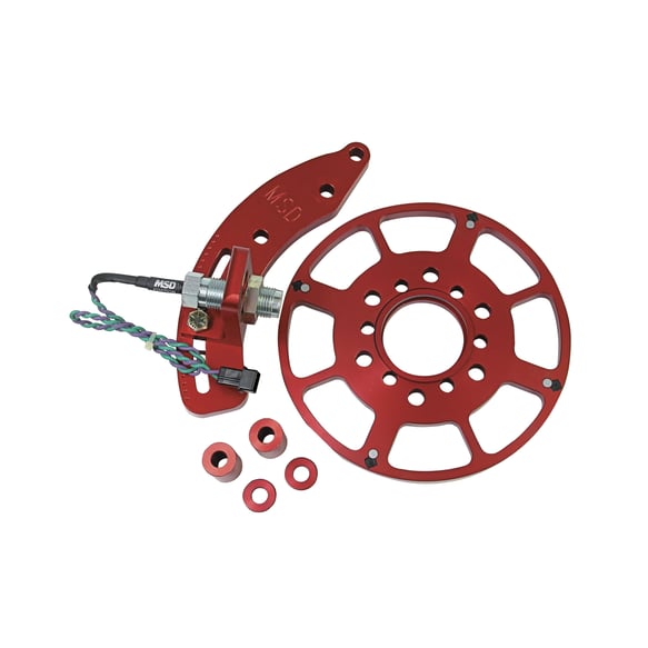 MSD Crank Trigger Wheel Kit - Flying Magnet - Pontiac V8 8650 MSD Autoparts