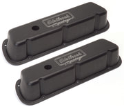 Edelbrock Valve Cover Victor Series Ford 289-302-351W CI V8 Low Black Edelbrock Valve Covers