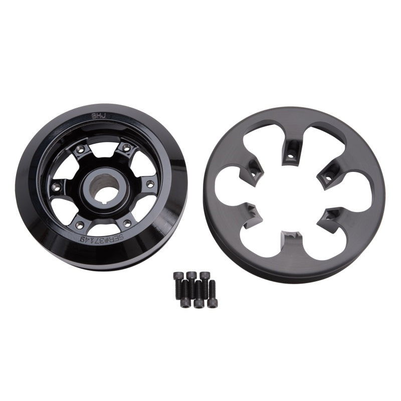 Edelbrock Harmonic Damper Ford 5 0L Coyote 7-3/4In 8-Rib Edelbrock Crankshaft Dampers