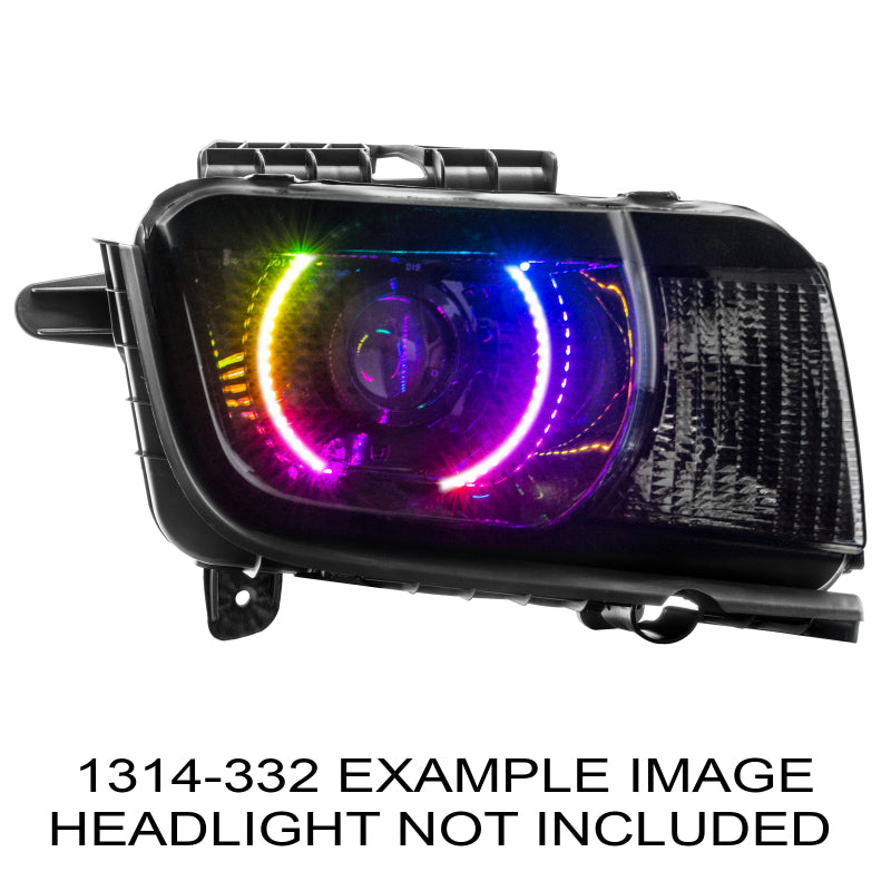 Oracle 10-13 Chevrolet Camaro Dynamic Halo Kit - ColorSHIFT - Dynamic ORACLE Lighting Headlights