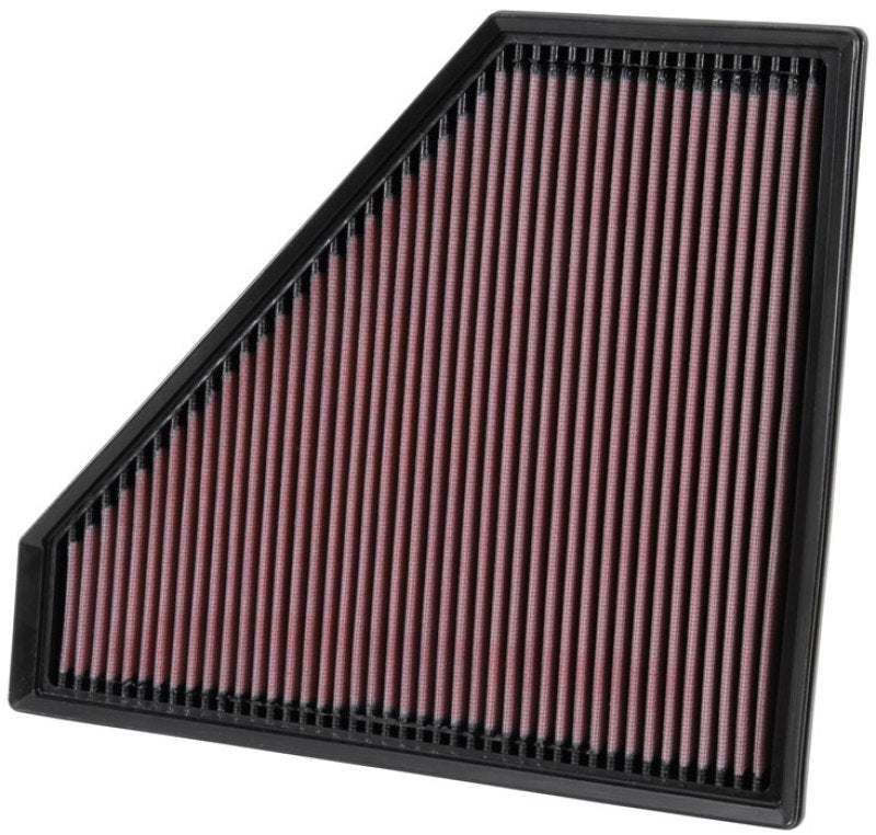 K&N Replacement Panel Air Filter 12.313in OS L x 10.313in OS W x 1.188in H for 13-14 Cadillac ATS K&N Engineering Air Filters - Drop In