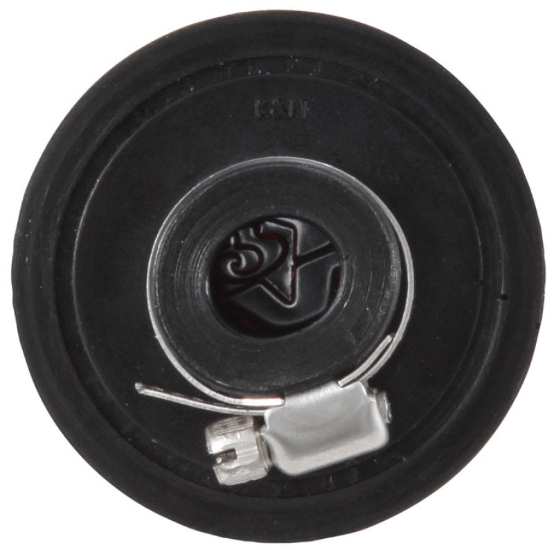 K&N Clamp On Rubber Base Crankcase Vent Filter 0.5in Flange ID 2in OD 1.5in Height K&N Engineering Air Filters - Universal Fit