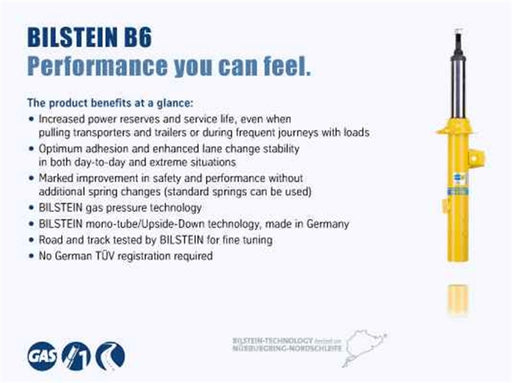 Bilstein 4600 Series 17-18 Ford F-250 Super Duty / F-350 Super Duty Rear Shock Absorber Bilstein Shocks and Struts
