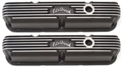 Edelbrock Valve Cover Classic Series Chrysler La 318-340-360 CI V8 Black Edelbrock Valve Covers