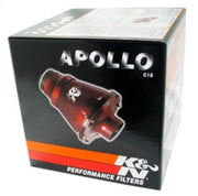 K&N Universal Apollo Black Cold Air Intake - 70mm OD FLG PP K&N Engineering Cold Air Intakes